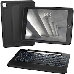ZAGG Rugged Book Durable, Magnetic-hinged Keyboard-10.5 iPad Pro/10.2 iPad
