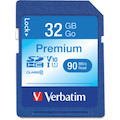 Verbatim 32GB Premium SDHC Memory Card, UHS-I Class 10
