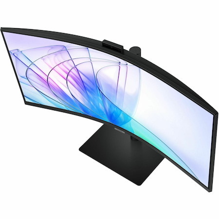 Samsung ViewFinity S6 S34C654VAN 34" Class Webcam UW-QHD Curved Screen LCD Monitor - 21:9 - Black
