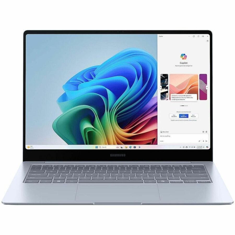 Samsung Galaxy Book4 Edge NP964XMB-MB1UK 40.6 cm (16") Touchscreen Copilot+ PC Notebook - WQXGA+ - Qualcomm Snapdragon X Elite X1E-84-100 - 16 GB - 1 TB Flash Memory - Sapphire Blue