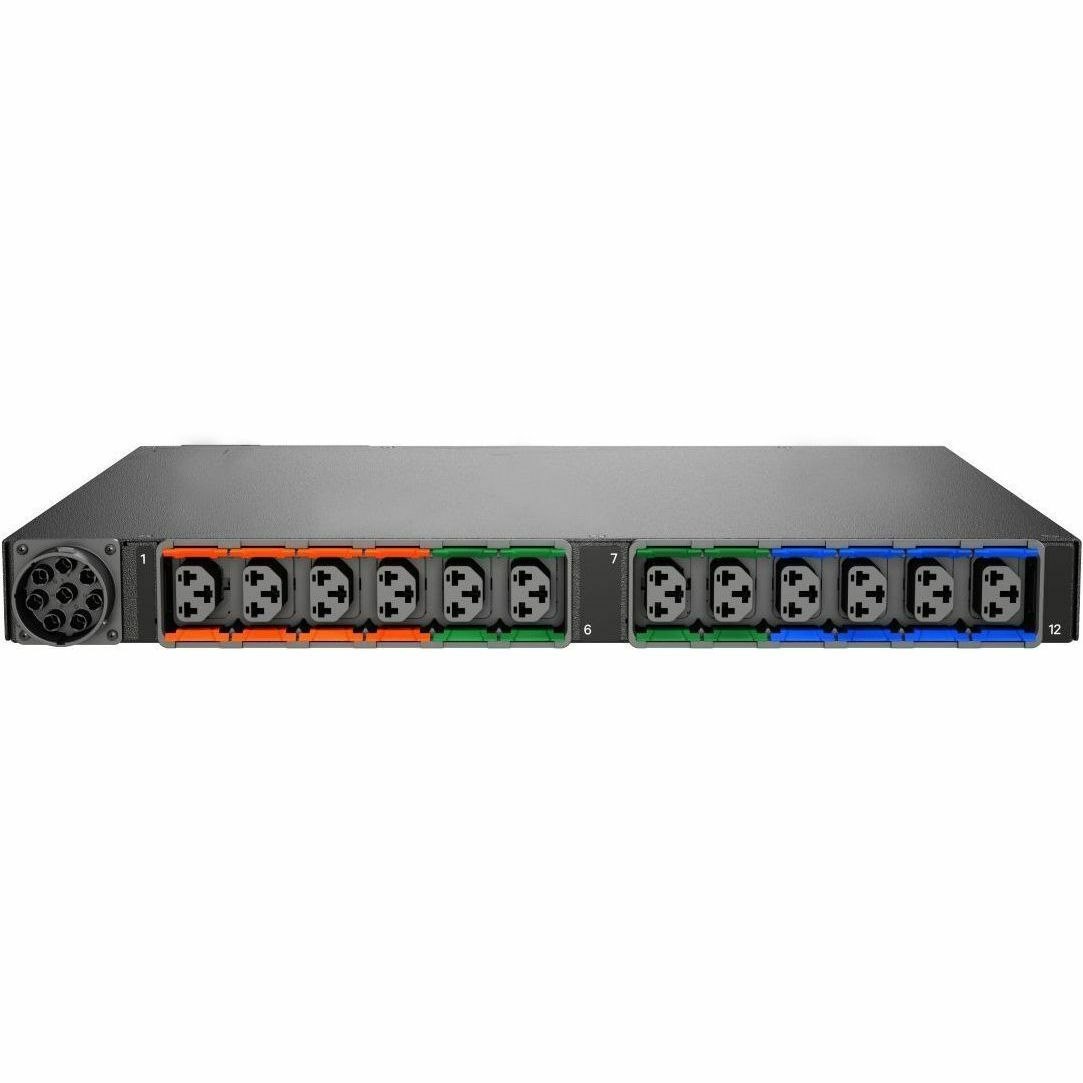 Geist rPDU DUU5M1R6-12CF17-1S02A0H00-S 12-Outlets PDU