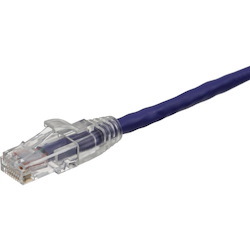Axiom 18-INCH CAT6 UTP 550mhz Patch Cable Snagless Molded Boot (Purple)