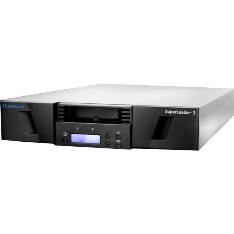 Quantum SuperLoader 3 Tape Autoloader - 1 x Drive/8 x Cartridge Slot - LTO-9 - 2U - Rack-mountable - 3 Year