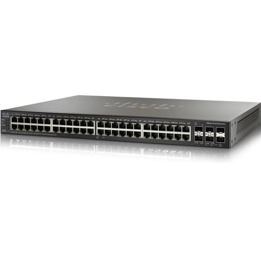 Cisco SG350X-48 48-Port Gigabit Stackable Managed Switch