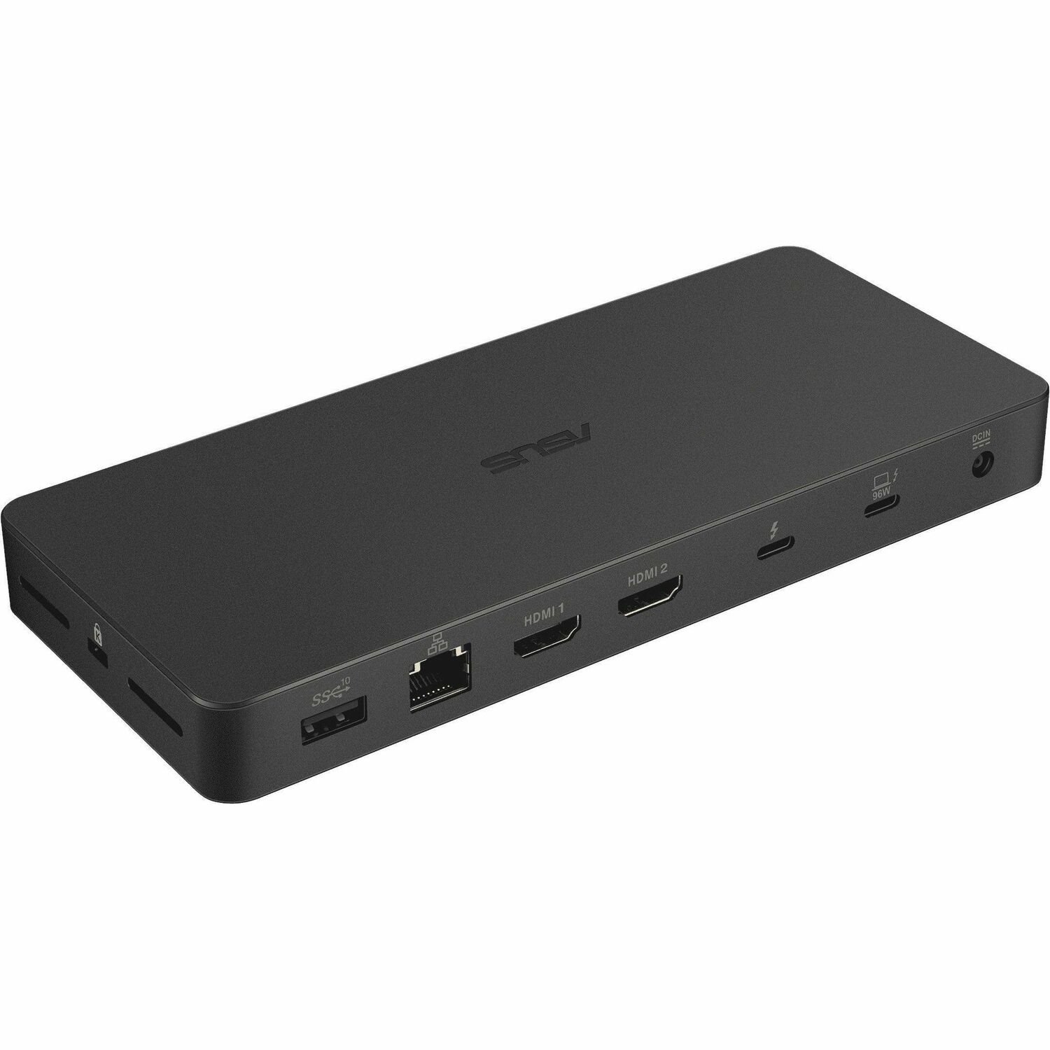 Asus DC500 Thunderbolt 4 Docking Station for Notebook/Monitor/Memory Card Reader - Charging Capability - Memory Card Reader - SD - 150 W - Black