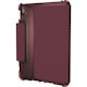 Urban Armor Gear Lucent Carrying Case (Folio) for 25.9 cm (10.2") Apple iPad (8th Generation) Tablet, Stylus - Aubergine, Dusty Rose