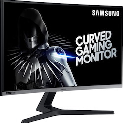 Samsung C27RG50FQE 27" Class Full HD Curved Screen Gaming LCD Monitor - 16:9 - Dark Blue Gray, Black