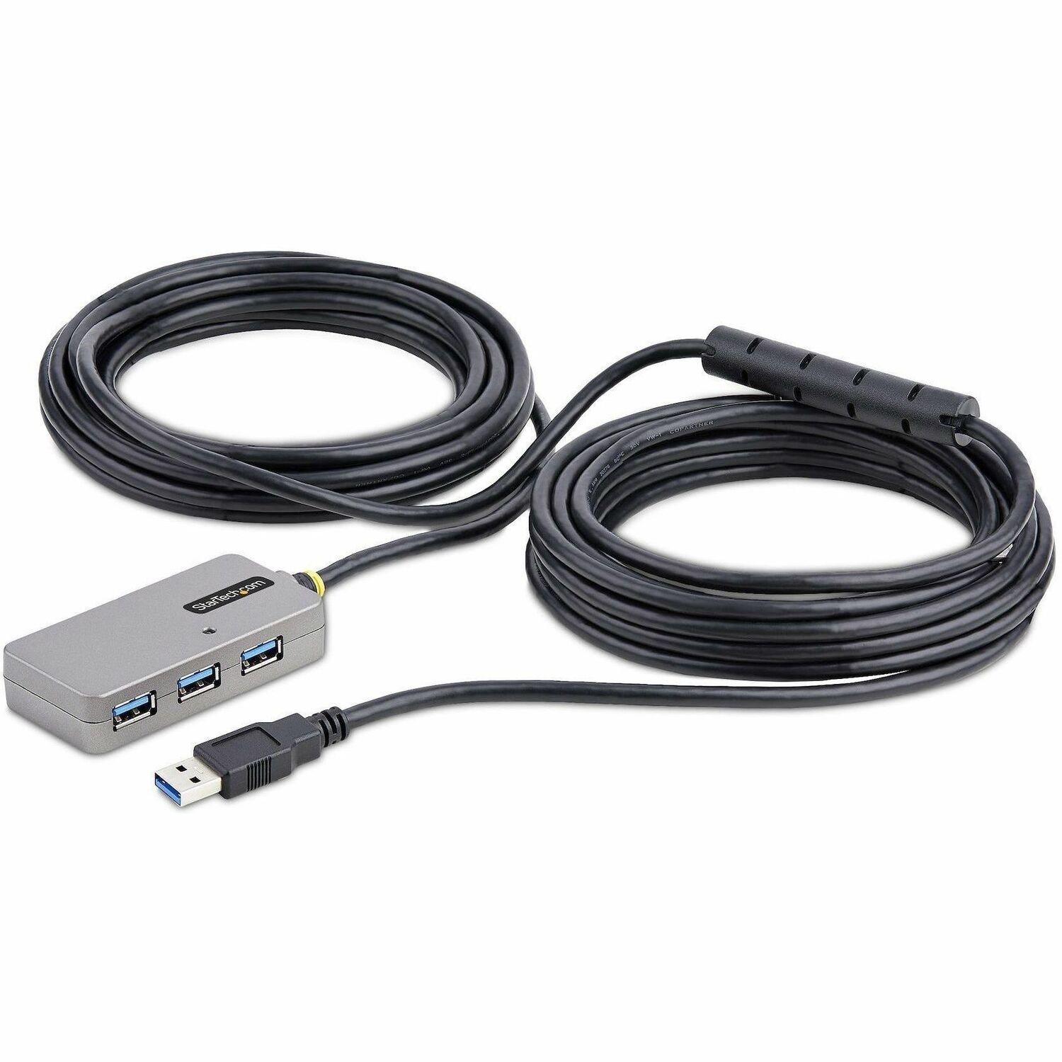 StarTech.com USB Hub - USB 3.2 (Gen 1) Type A - Silver Black