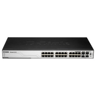 D-Link DGS-3100-24 24 Ports Manageable Ethernet Switch - Gigabit Ethernet - 10/100/1000Base-T