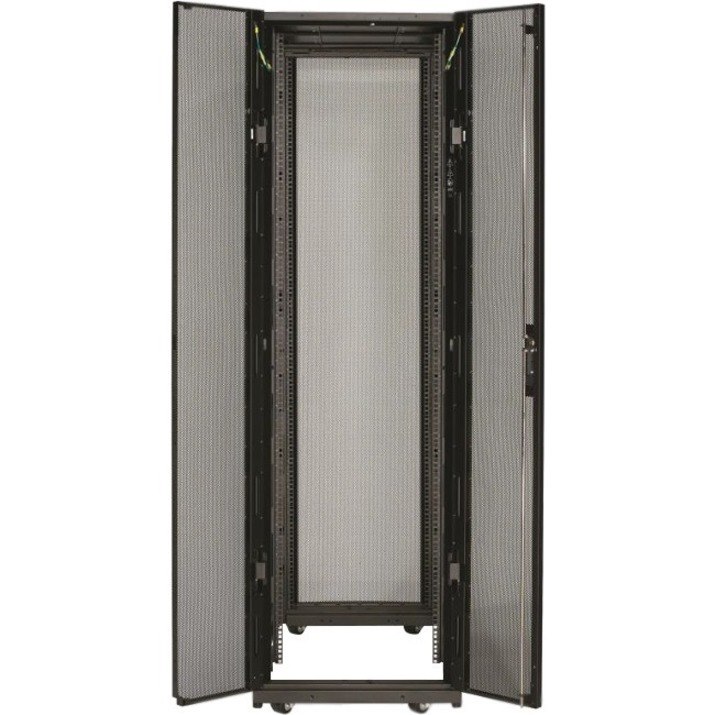 APC by Schneider Electric NetShelter SX 42U Floor Standing Rack Cabinet for PDU - Black