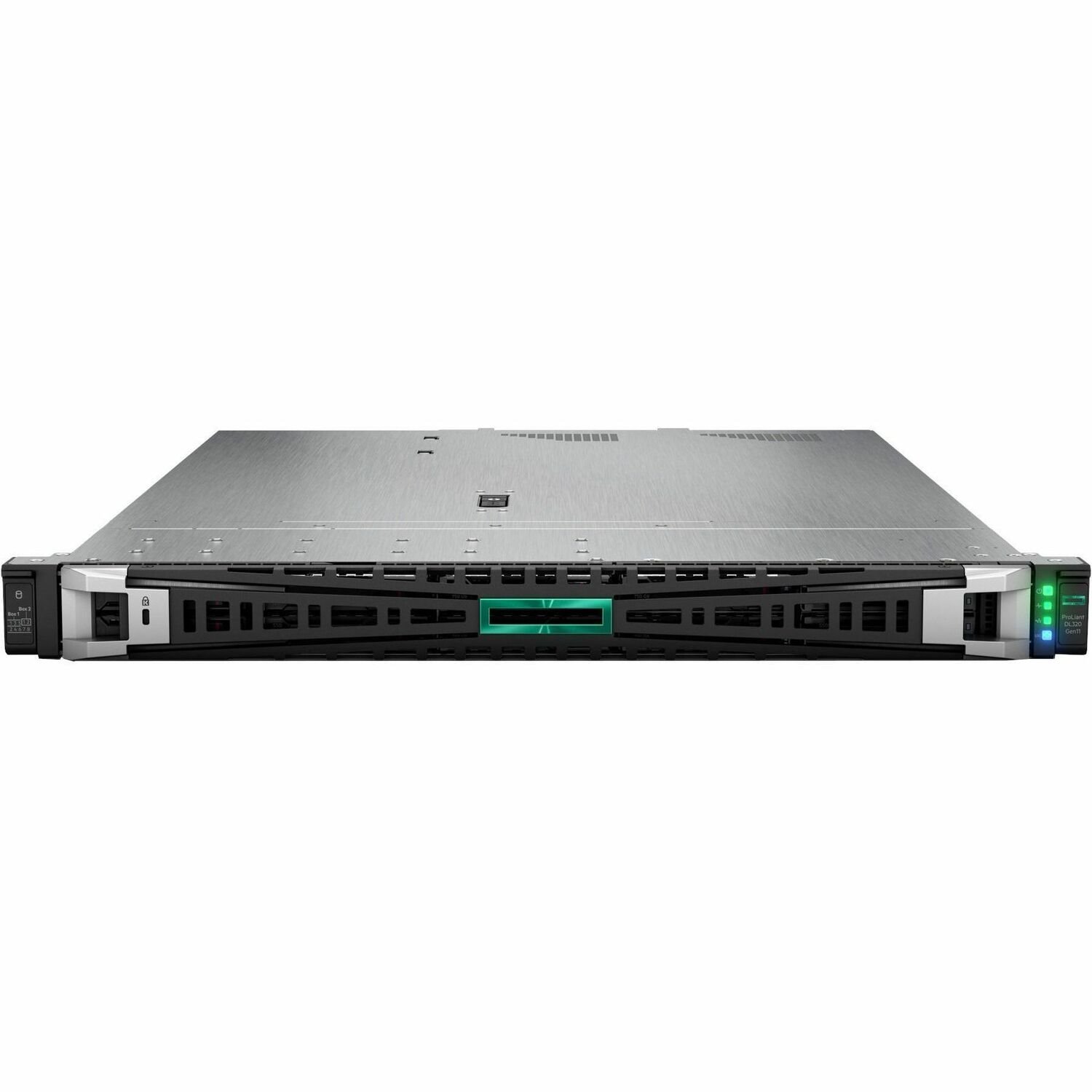 HPE ProLiant DL320 G11 1U Rack Server - 1 x Intel Xeon Gold 6530 2.10 GHz - 128 GB RAM - 7.20 TB HDD - (3 x 2.4TB) HDD Configuration - 3.84 TB SSD - (2 x 1.92TB) SSD Configuration - Serial ATA/600, 12Gb/s SAS Controller