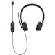 Microsoft Modern Wired Over-the-head Stereo Headset - Black