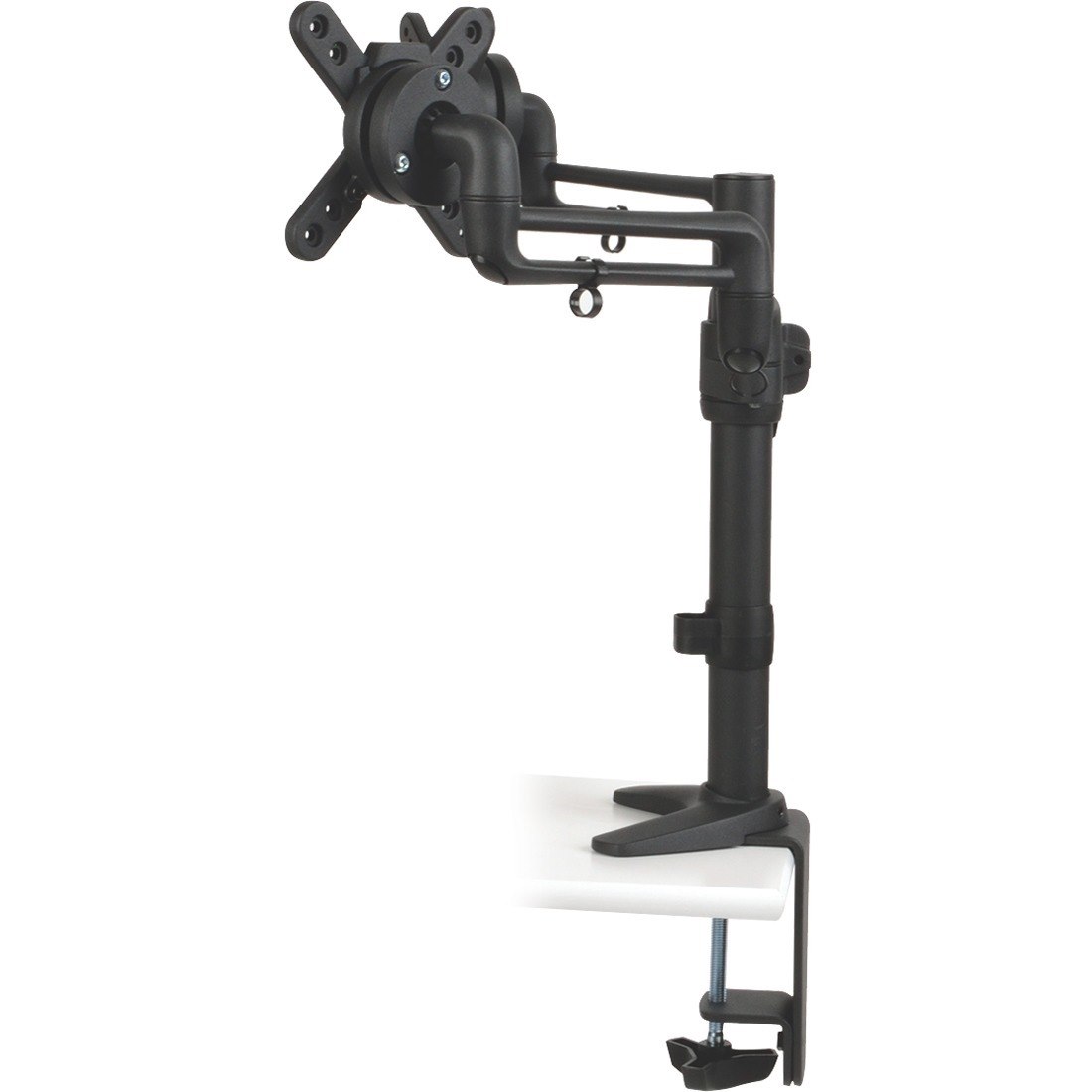 Eaton Tripp Lite Series Dual Full Motion Flex Arm Desk Clamp for 13" to 27" Monitors