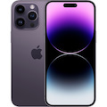 Apple iPhone 14 Pro Max A2894 512 GB Smartphone - 6.7" OLED 2796 x 1290 - Hexa-core (AvalancheDual-core (2 Core) 3.46 GHz + Blizzard Quad-core (4 Core) - 6 GB RAM - iOS 16 - 5G - Deep Purple