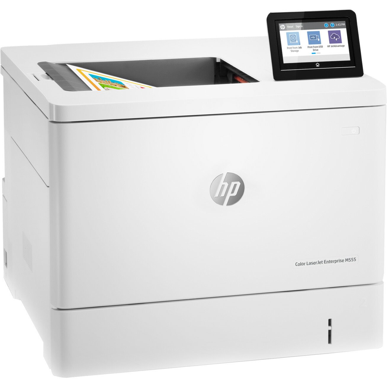 HP LaserJet Enterprise M555 M555dn Desktop Laser Printer - Colour