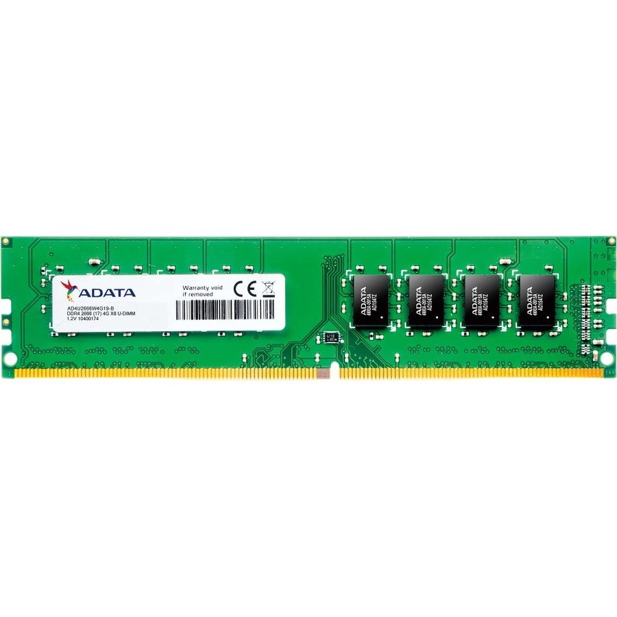 Adata Premier RAM Module - 4 GB (1 x 4GB) - DDR4-2666/PC4-21333 DDR4 SDRAM - 2666 MHz - CL19 - 1.20 V