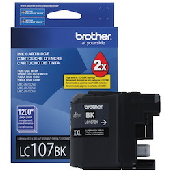 Brother Innobella LC107BKS Original Inkjet Ink Cartridge - Black - 1 Pack
