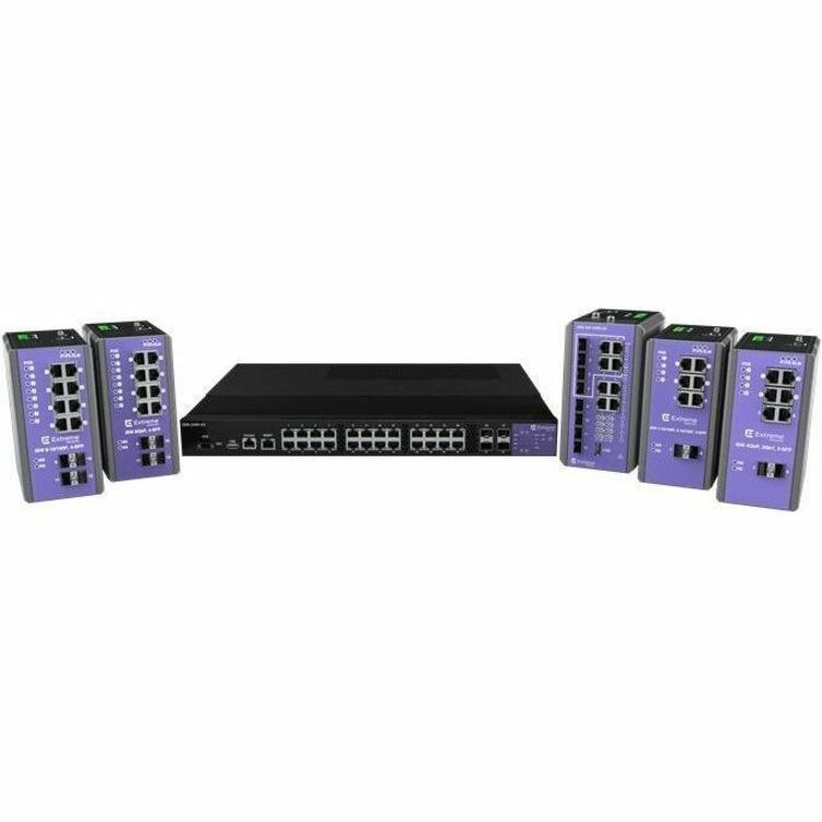 Extreme Networks ExtremeSwitching ISW ISW-12 8 Ports Manageable Ethernet Switch - Gigabit Ethernet, 10 Gigabit Ethernet - 10/100/1000Base-T, 1000Base-X, 10GBase-X