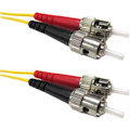 Weltron 10m ST/ST Single Mode 9/125M Yellow Fiber Patch Cable