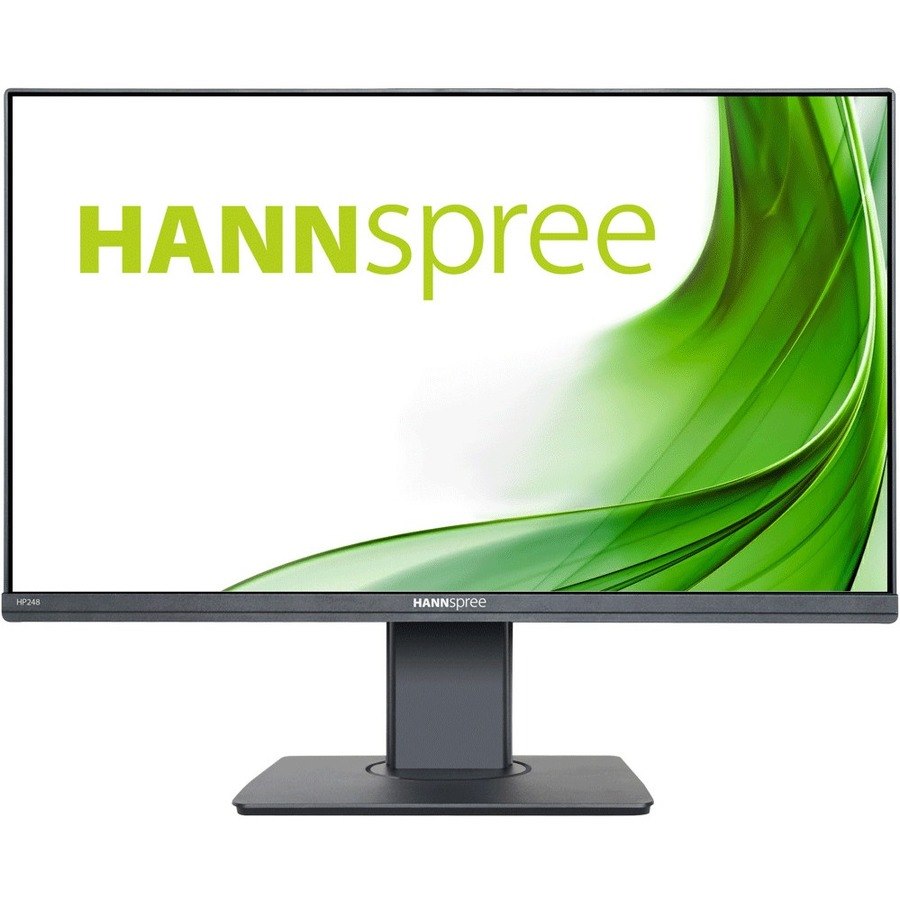 Hannspree HP248WJB 24" Class Webcam Full HD LCD Monitor - 16:9 - Black