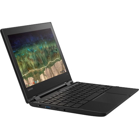 Lenovo 500e Chromebook 2nd Gen 81MC005AUS 11.6" Touchscreen Convertible 2 in 1 Chromebook - HD - 1366 x 768 - Intel Celeron N4120 Quad-core (4 Core) 1.10 GHz - 4 GB Total RAM - 32 GB Flash Memory - Black