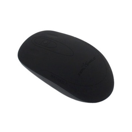Seal Shield Mouse - Radio Frequency - USB Type A - Optical - Black - 1 Pack