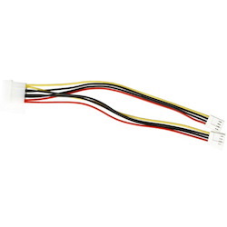 Xeal ATC-Y-M2F Molex to Two Floppy Y-Cable