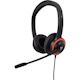 V7 HA530E Wired Over-the-head Stereo Headset - Black, Red