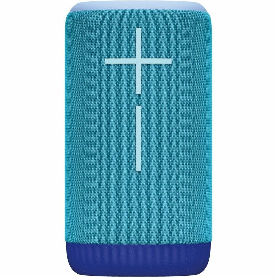 ULTIMATE EARS EVERBOOM Wireless Bluetooth Portable Speaker, Big Bass and Immersive 360-Degree Sound, Floatable Waterproof Speaker IP67, up to 20-Hour Battery and 180 ft (55 m) Range, Blue