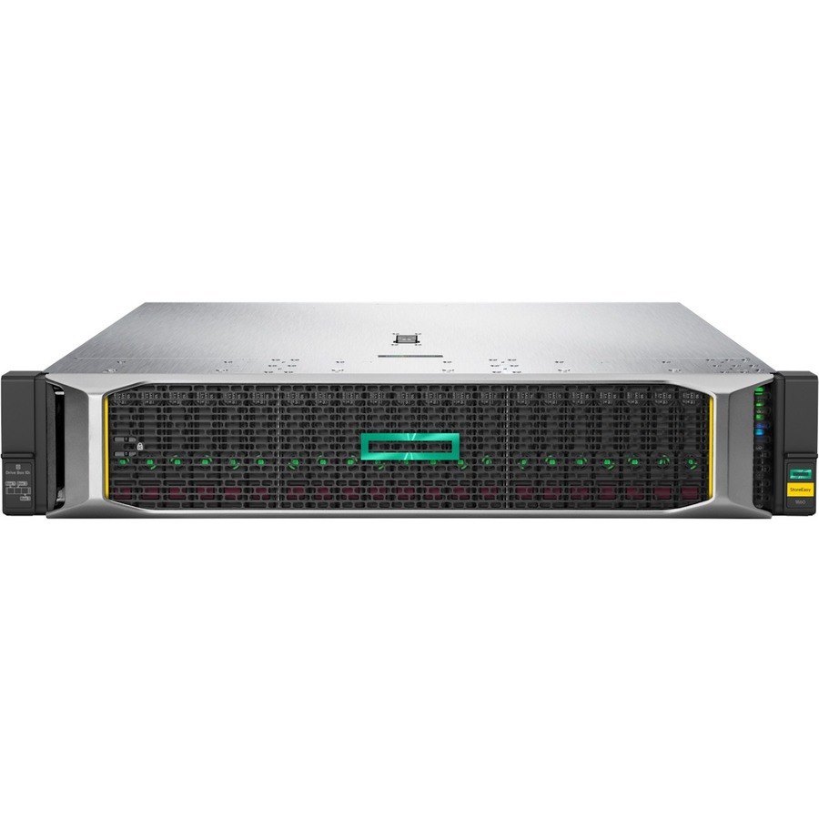 HPE StoreEasy 1860 24 x Total Bays SAN/NAS Storage System - Intel Xeon Bronze 3204 Hexa-core (6 Core) 1.90 GHz - 16 GB RAM - 2U Rack-mountable