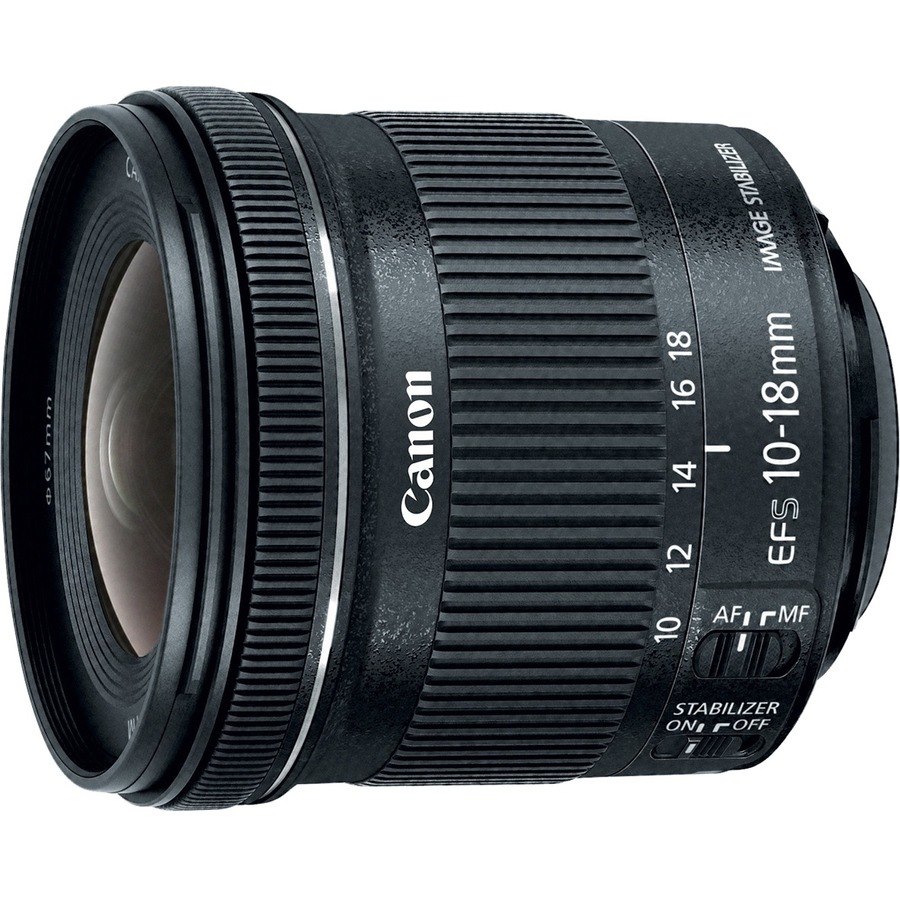Canon - 10 mm to 18 mm - f/22 - f/5.6 - Ultra Wide Angle Zoom Lens for Canon EF-S