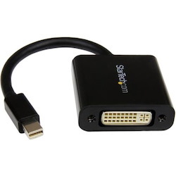 StarTech.com Mini DisplayPort to DVI Adapter, Mini DP to DVI-D Single Link Converter, 1080p Video, Passive, mDP 1.2 to DVI Monitor/Display