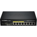 D-Link DGS-1008P 8 Ports Ethernet Switch - Gigabit Ethernet - 10/100/1000Base-T