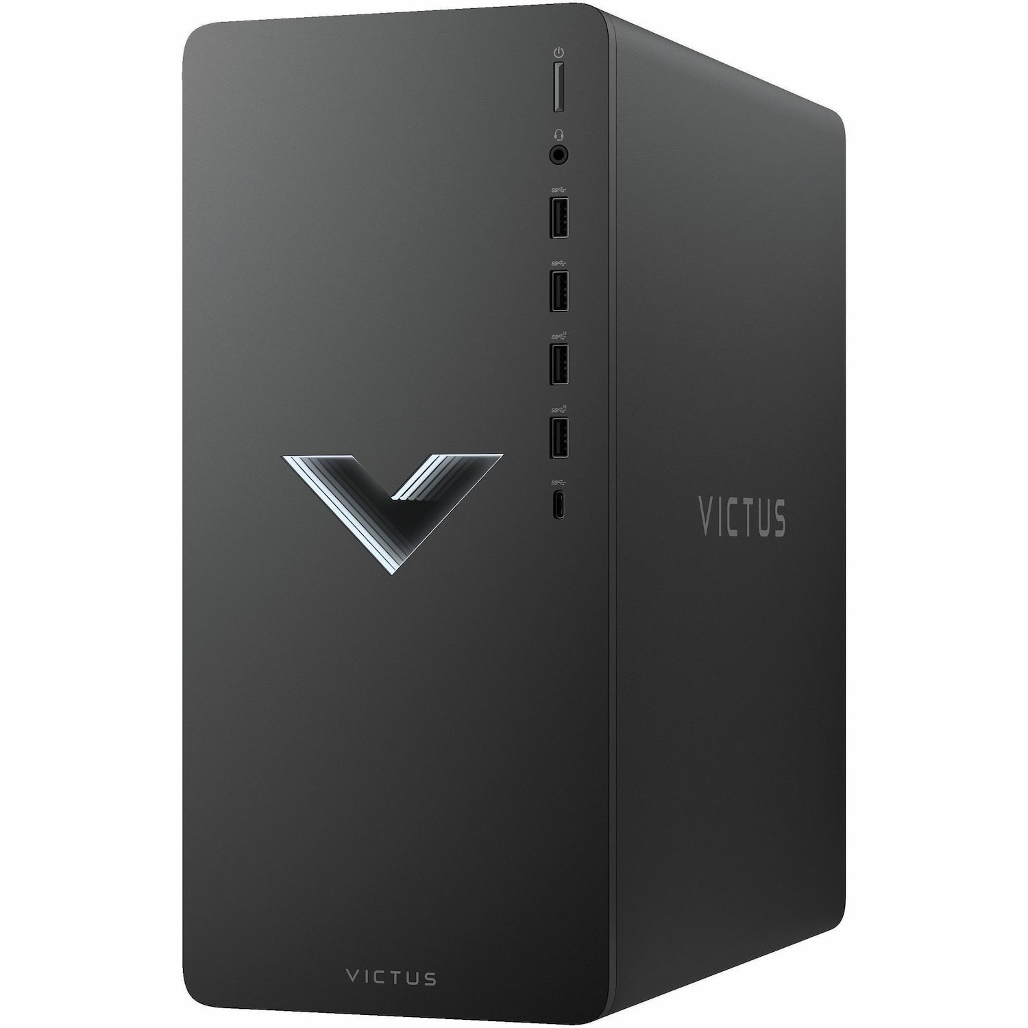 VICTUS TG02-0000a TG02-0120 Gaming Desktop Computer - AMD Ryzen 5 5600G - 8 GB - 512 GB SSD - Mica Silver - Refurbished