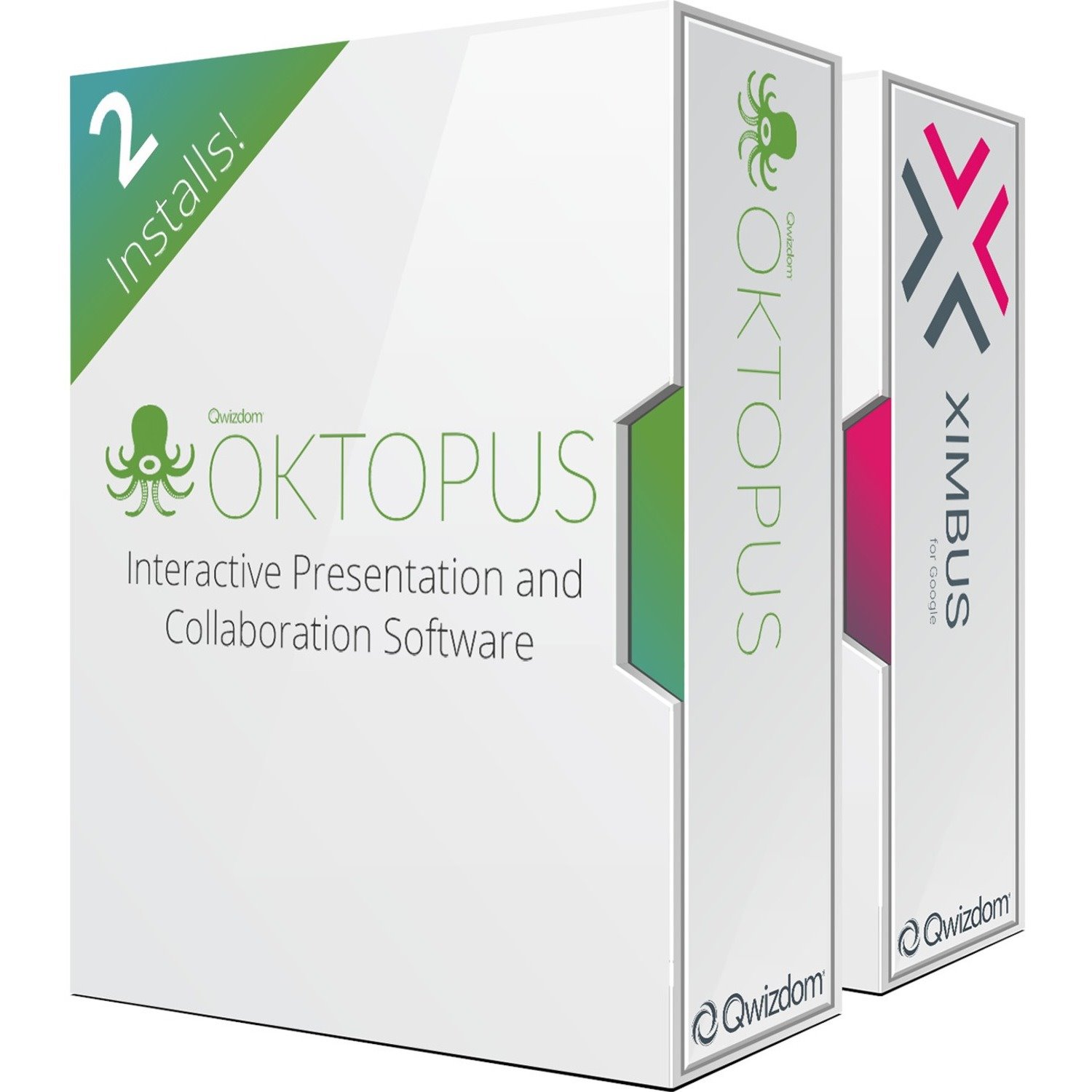 ViewSonic Qwizdom Ximbus with Qwizdom Oktopus (2 installs) - Box Pack - 1 License