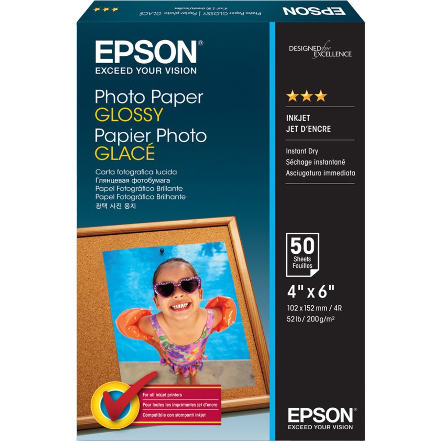 Epson S041809 Inkjet Photo Paper - White