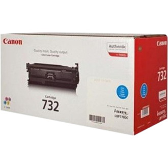 Canon 732C Original Standard Yield Laser Toner Cartridge - Cyan - 1 Pack