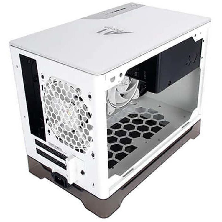 In Win IW-A1PRIME-WHITE Gaming Computer Case - Mini ITX Motherboard Supported - Mini-tower - Tempered Glass, Plexiglass, SECC, Aluminium - White