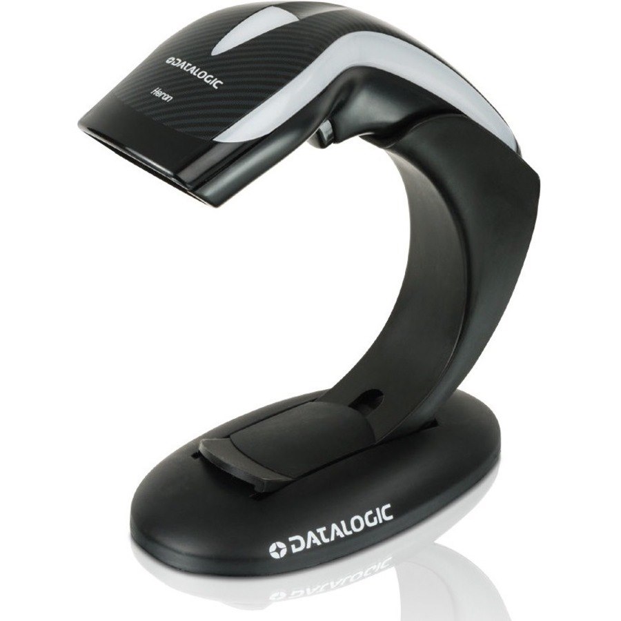 Datalogic Heron HD3130 Industrial, Retail Handheld Barcode Scanner Kit - Cable Connectivity - Black - USB Cable Included