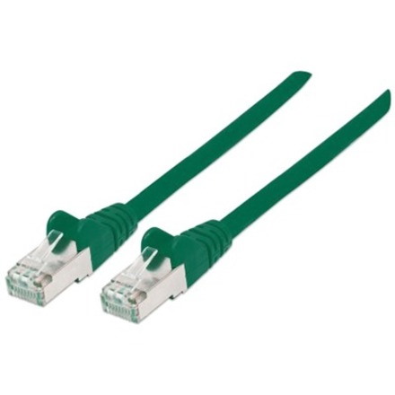 Network Patch Cable, Cat6A, 2m, Green, Copper, S/FTP, LSOH / LSZH, PVC, RJ45, Gold Plated Contacts, Snagless, Booted, Lifetime Warranty, Polybag