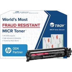Troy Toner Secure Original MICR Standard Yield Laser Toner Cartridge - Alternative for Troy, HP CF230A - Black - 1 Pack