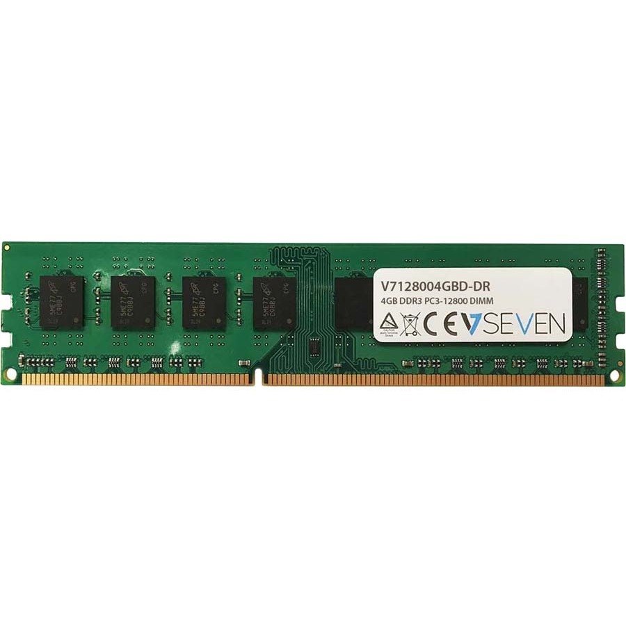 V7 4GB DDR3 PC3-12800 - 1600mhz DIMM Desktop Memory Module - V7128004GBD-DR