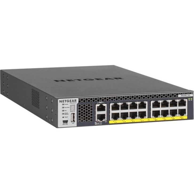 Netgear M4300 XSM4316PB 16 Ports Manageable Ethernet Switch
