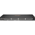 Aruba 6100 6100 48G 4SFP+ 48 Ports Manageable Ethernet Switch - Gigabit Ethernet, 10 Gigabit Ethernet - 10/100/1000Base-T, 10GBase-X