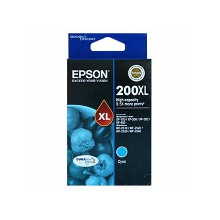 Epson DURABrite Ultra 200XL Original High Yield Inkjet Ink Cartridge - Cyan - 1 Pack