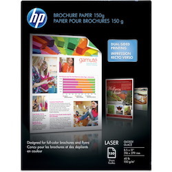 HP Glossy Brochure Paper - White