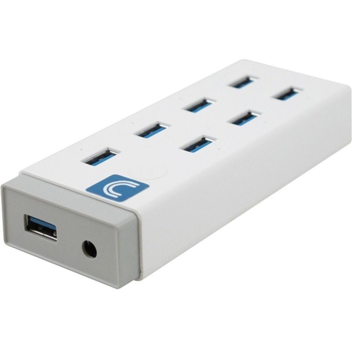 Comprehensive USB 3.0 7 Port Charging Station and Hub - 12V 4A, 48W Power Adapter
