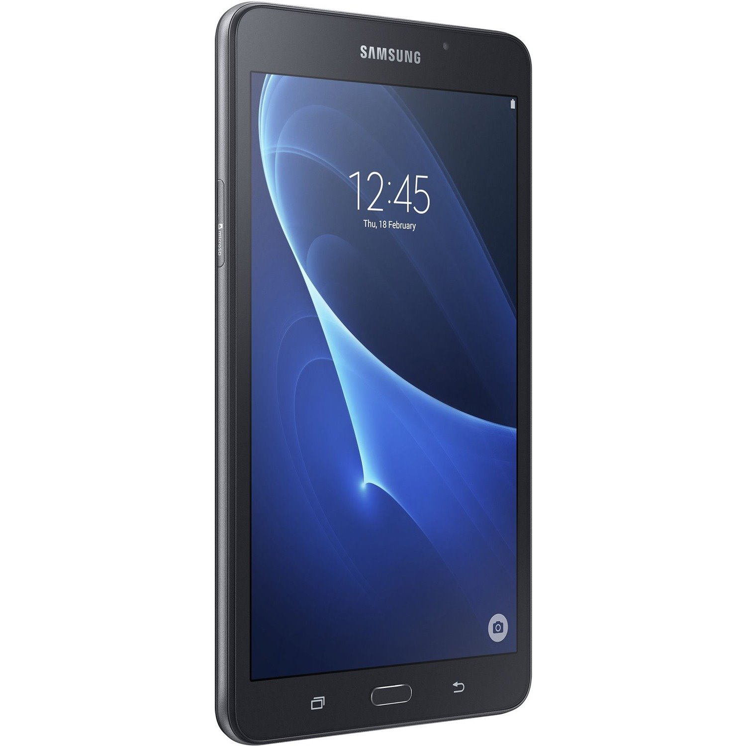 Samsung SM-T280 Tablet - 17.8 cm (7") - Qualcomm Snapdragon 410 MSM8916 - 1.50 GB - 8 GB Storage - Android 5.1 Lollipop - Metallic Black