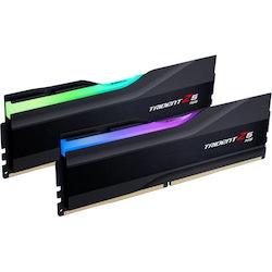G.SKILL Trident Z5 RGB RAM Module for Desktop PC, Motherboard - 64 GB (2 x 32GB) - DDR5-6400/PC5-51200 DDR5 SDRAM - 6400 MHz - CL32 - 1.40 V