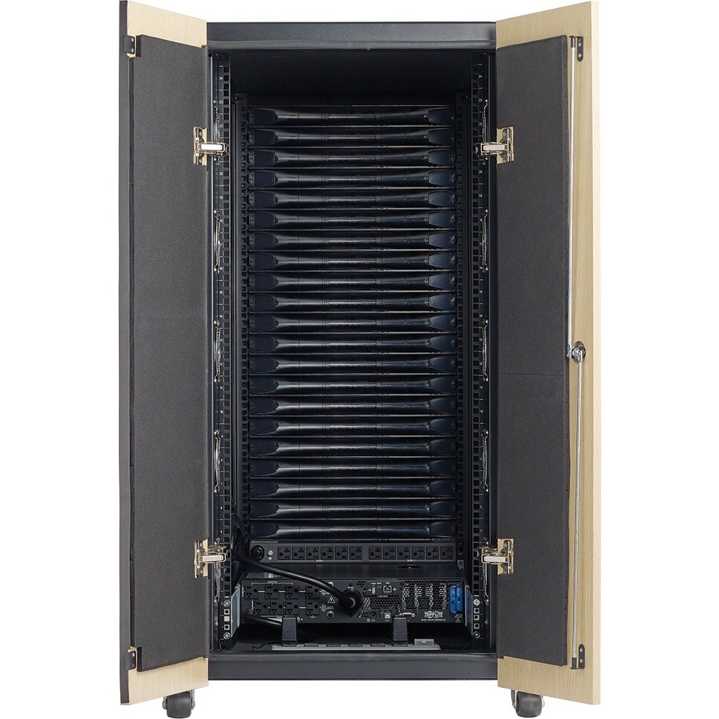 Tripp Lite by Eaton EdgeReady&trade; Micro Data Center - 15U, Quiet, 1.5 kVA UPS, Network Management and PDU, 120V Kit